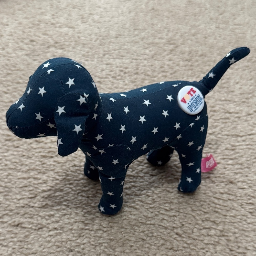 Victoria's Secret Vote PINK collectible dog
